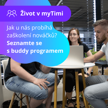 Jak u nás probíhá zaškolení nováčků? Seznamte se s buddy programem